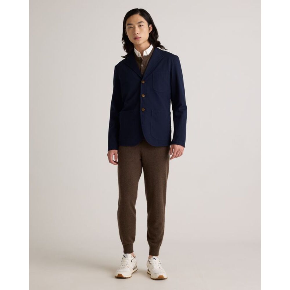 Quince Blue Sport Coat Modern Tailoring